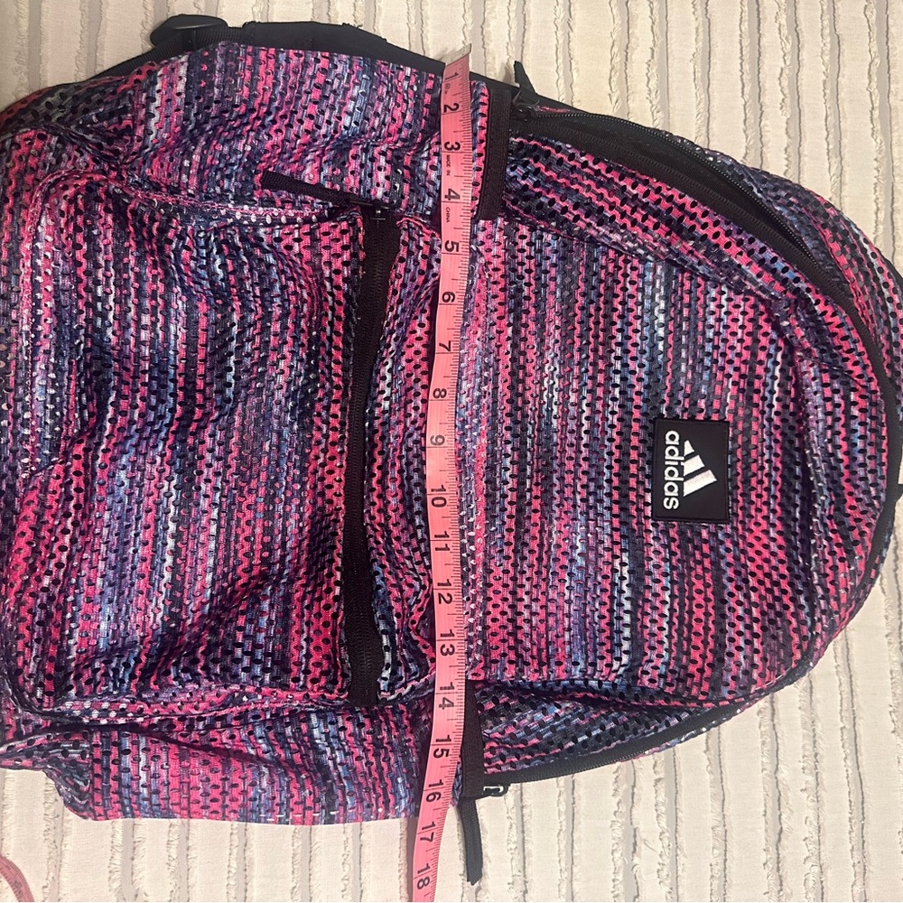 Adidas Mesh Patterned Backpack - Picture 9 of 9
